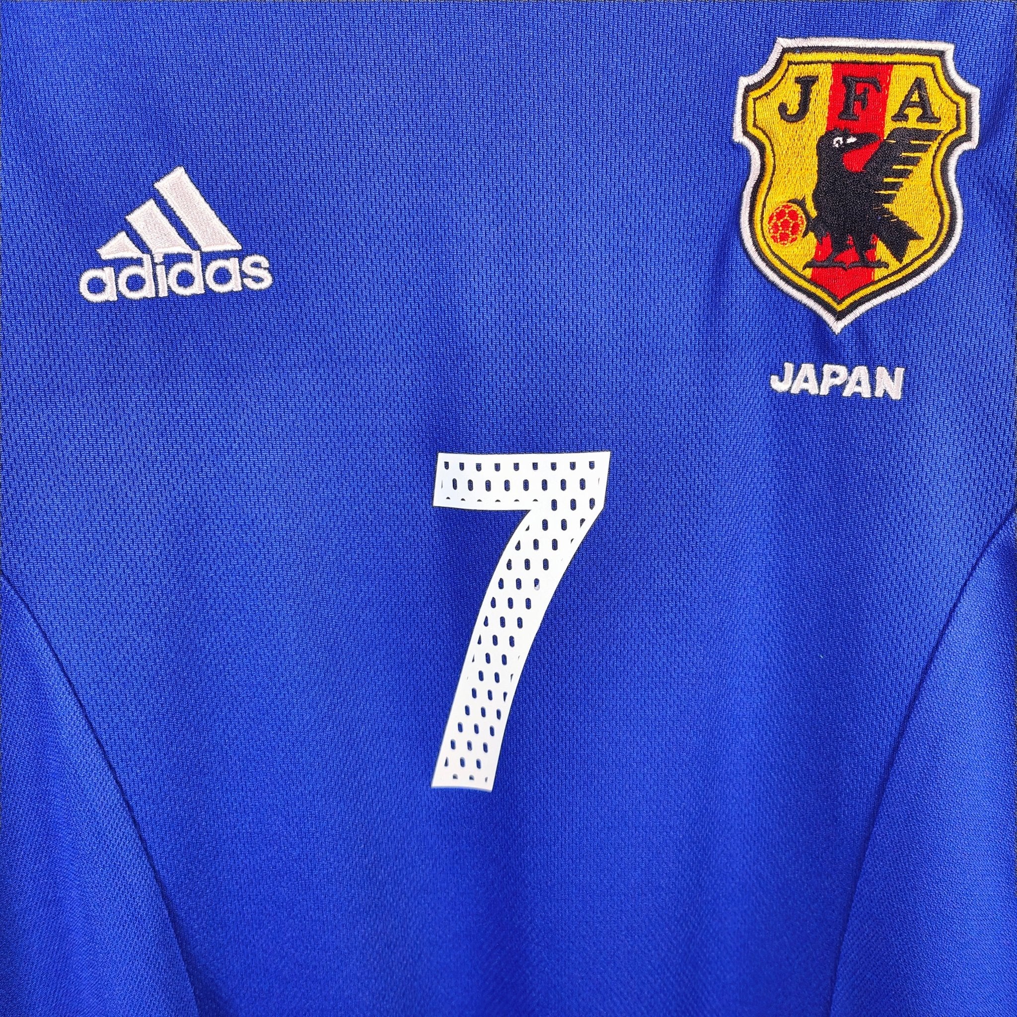 2002-04 Japan Home Shirt Nakata #7 - 9.5/10 - (L) – 139023 Adidas