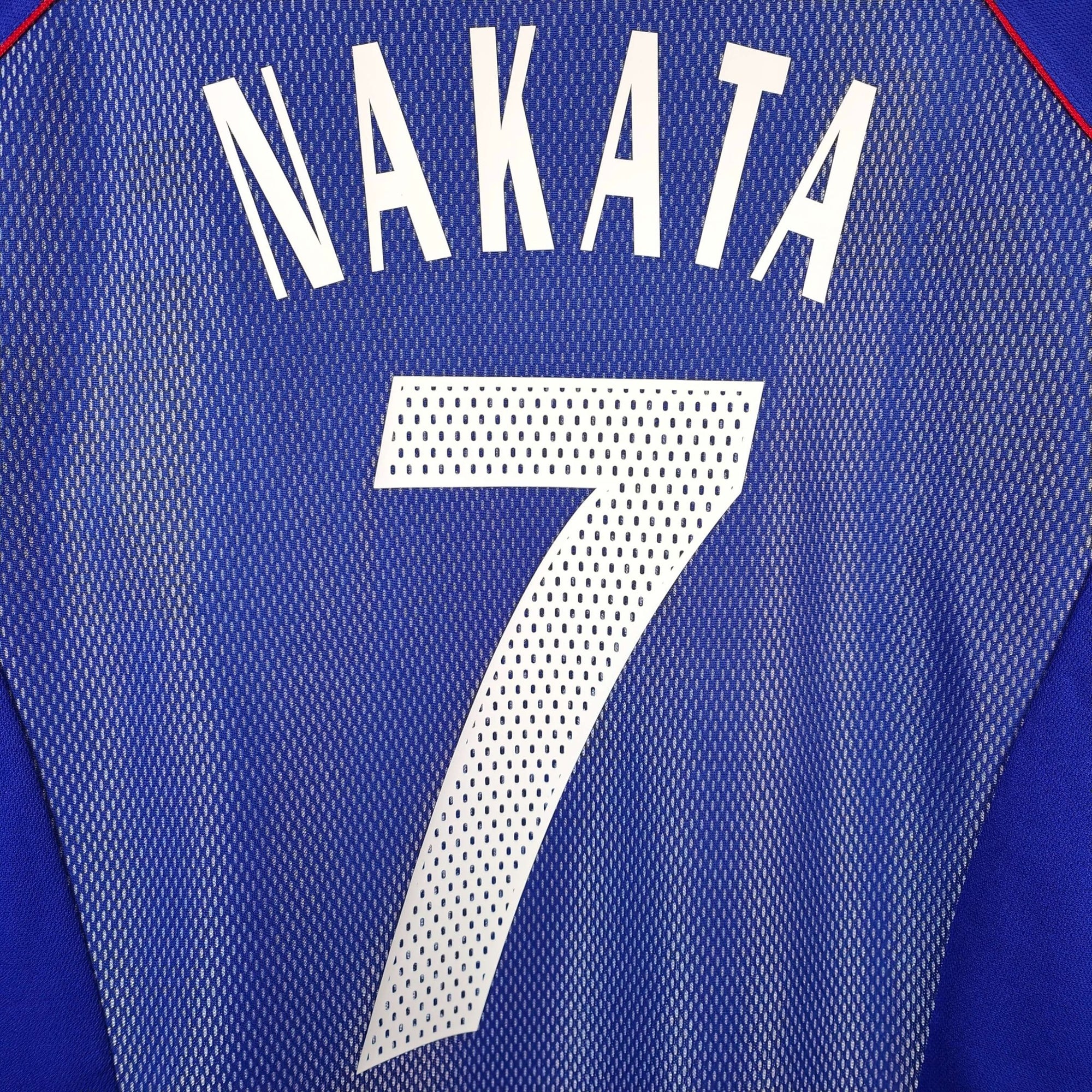 2002 - 04 Japan Home Shirt Nakata 7 - 9.5/10 - (M) - Eternal Pitch