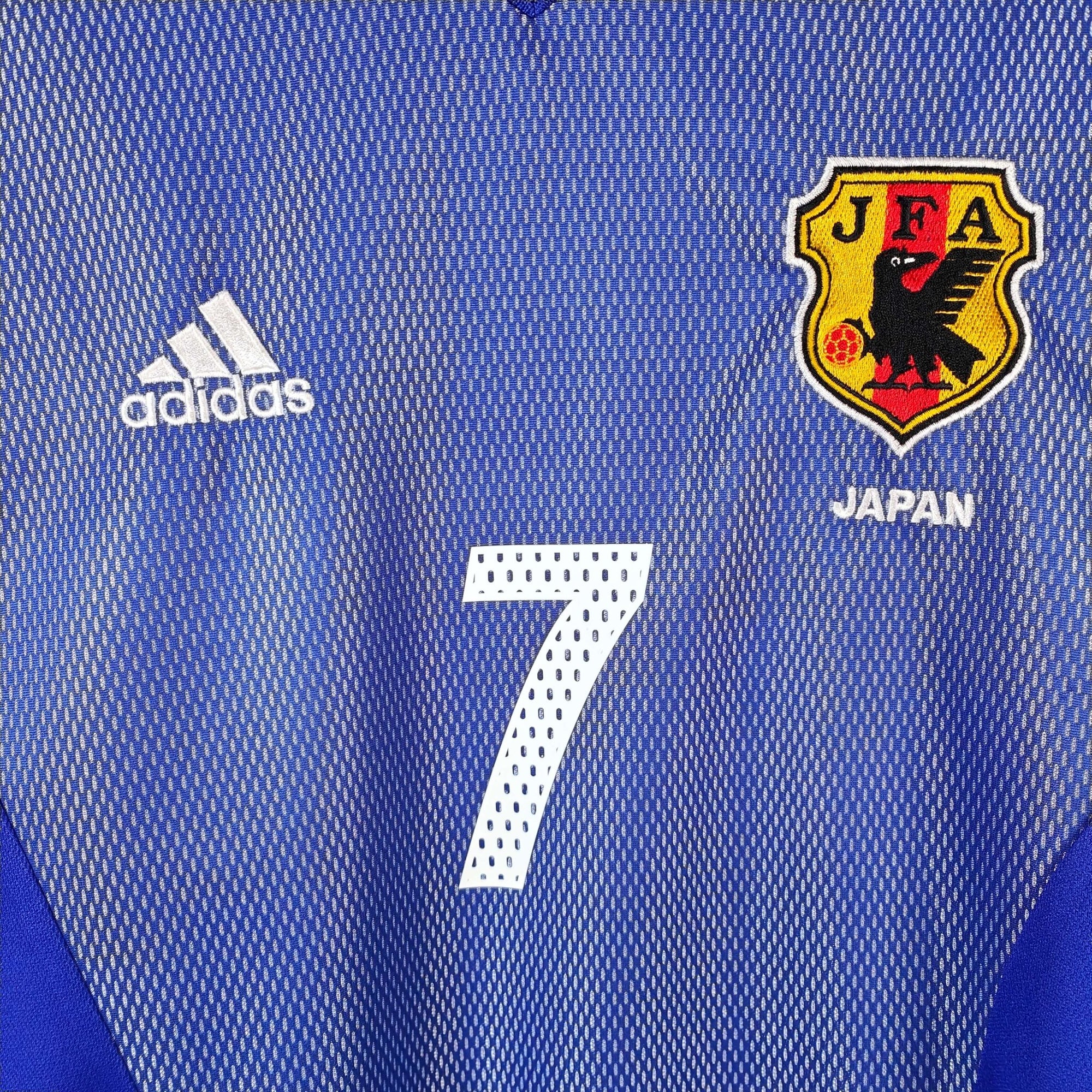 2002 - 04 Japan Home Shirt Nakata 7 - 9.5/10 - (XL) - Eternal Pitch