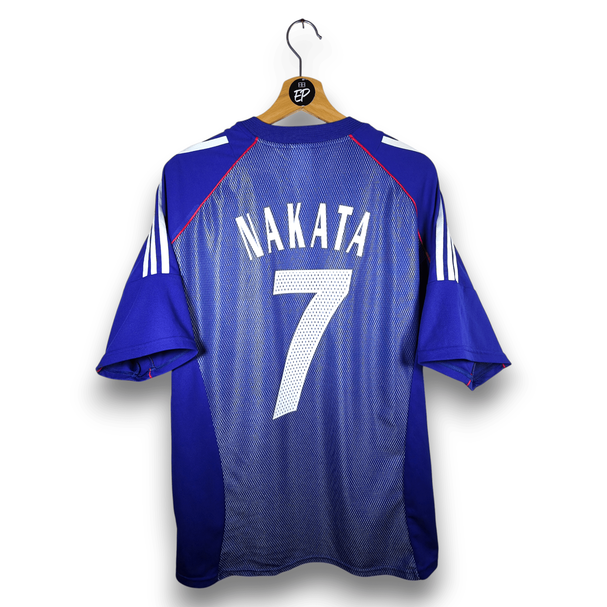 2002 - 04 Japan Home Shirt Nakata 7 - 9.5/10 - (XL) - Eternal Pitch
