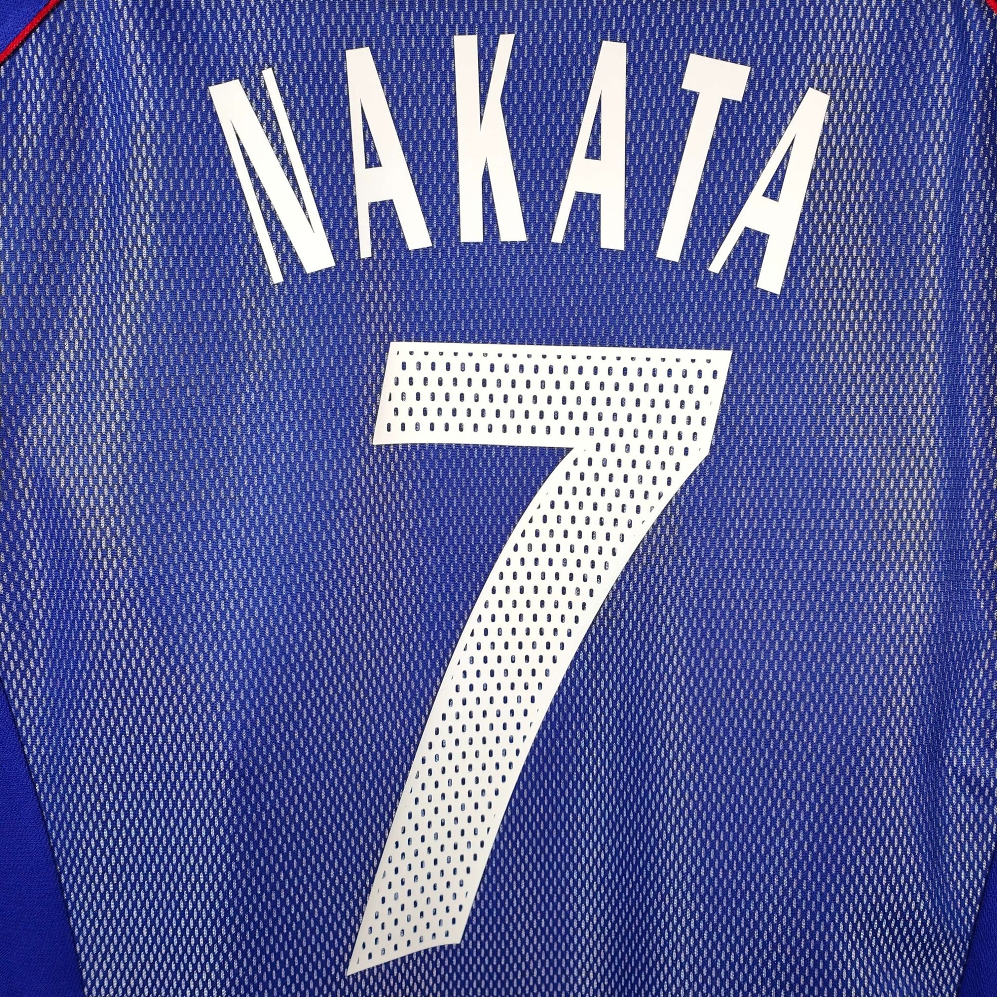 2002 - 04 Japan Home Shirt Nakata 7 - 9.5/10 - (XL) - Eternal Pitch
