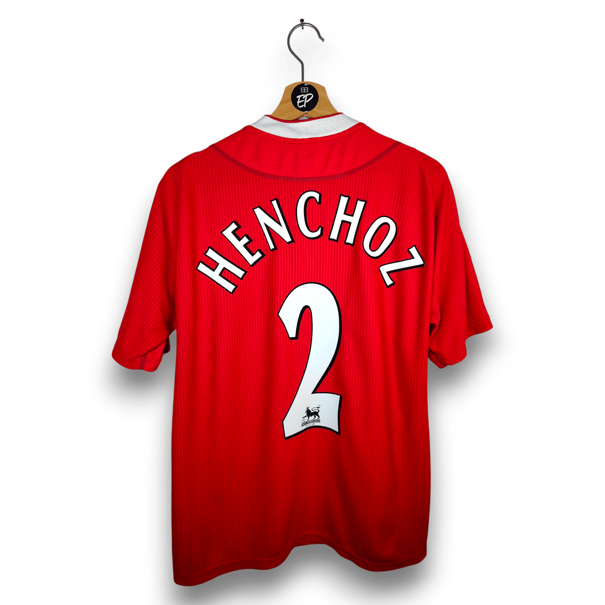 2002 - 04 Liverpool Home Shirt Henchoz 2 - 9/10 - (M) - Eternal Pitch
