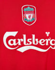 2002 - 04 Liverpool Home Shirt Henchoz 2 - 9/10 - (M) - Eternal Pitch