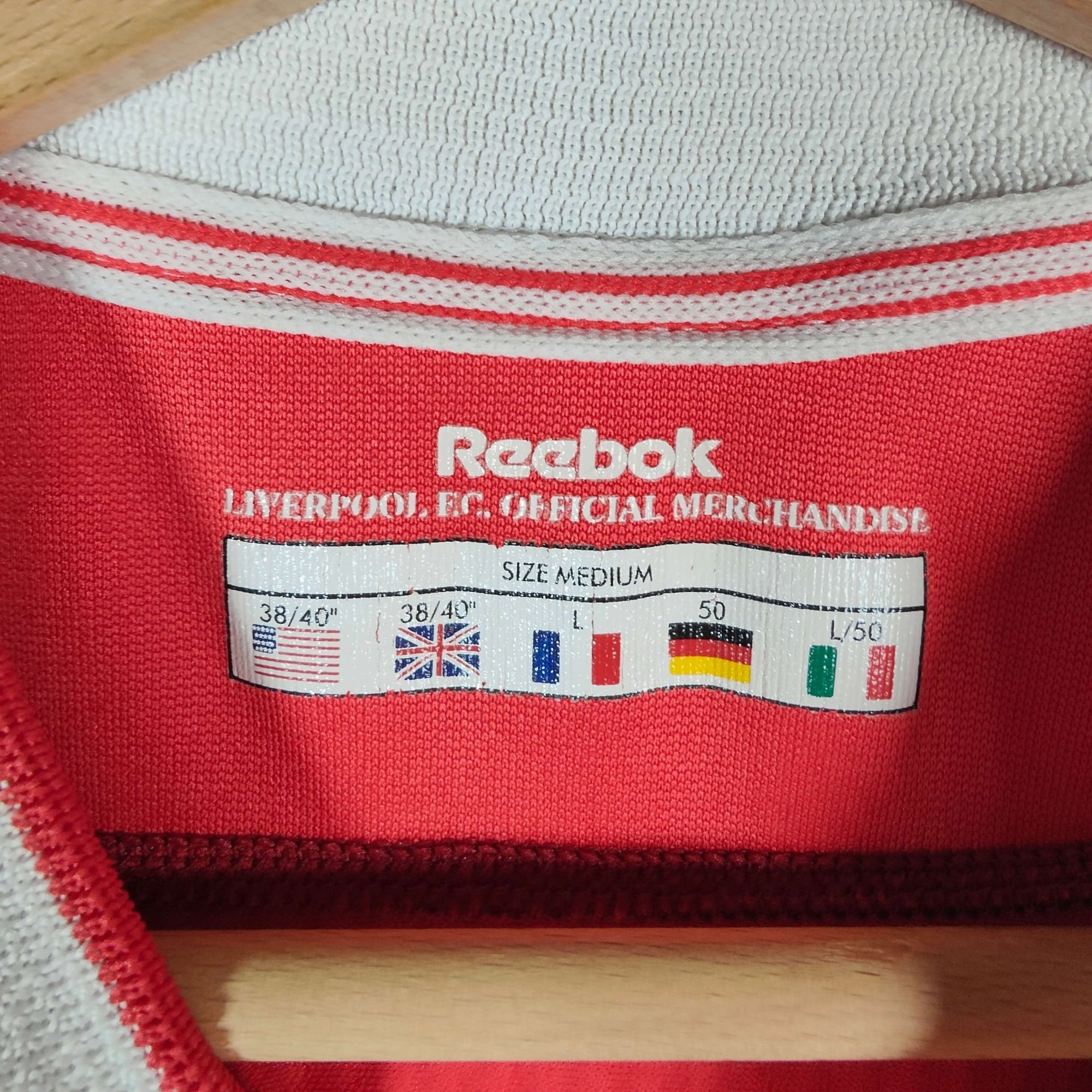 2002 - 04 Liverpool Home Shirt Henchoz 2 - 9/10 - (M) - Eternal Pitch