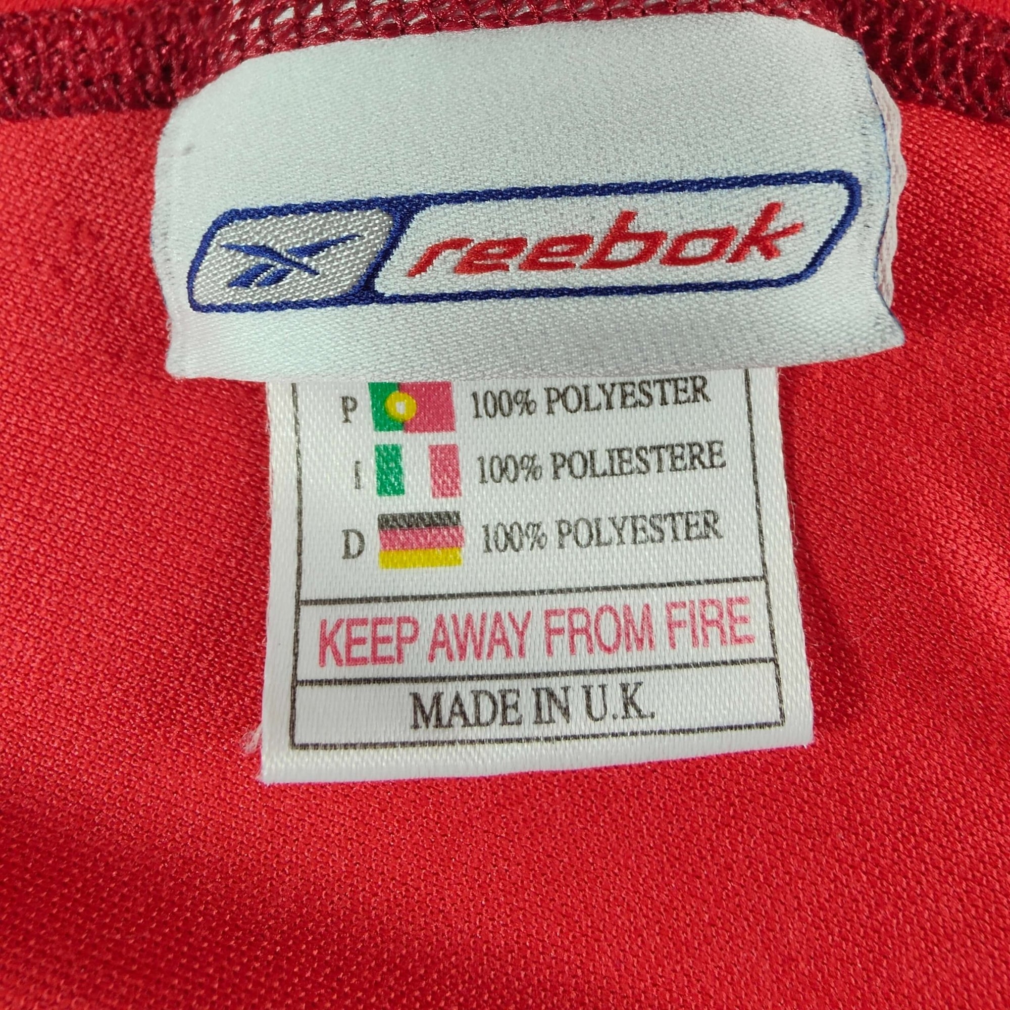 2002 - 04 Liverpool Home Shirt Henchoz 2 - 9/10 - (M) - Eternal Pitch