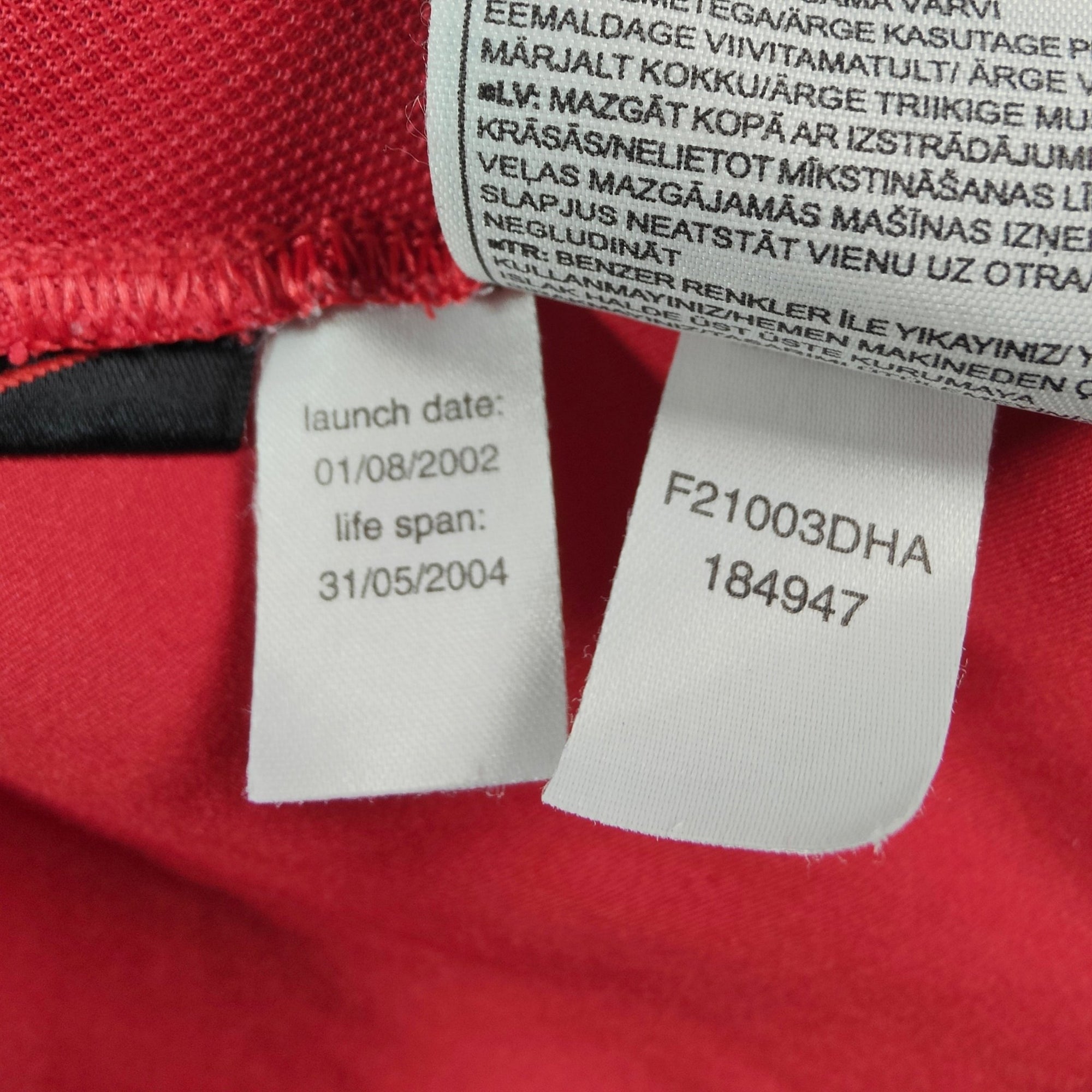 2002 - 04 Manchester United Home Shirt Ferdinand 5 - 8.5/10 - (M) - Eternal Pitch