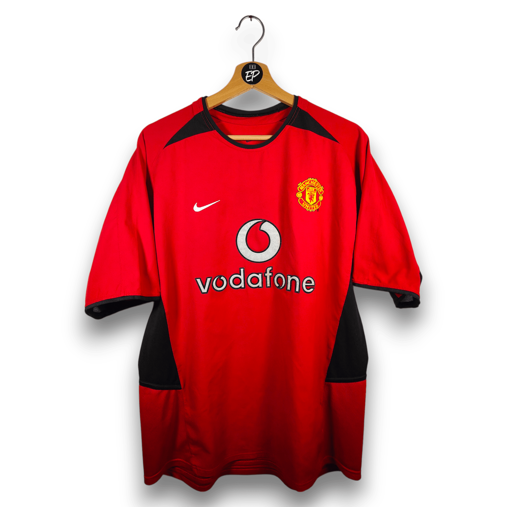 2002 - 04 Manchester United Home Shirt Ferdinand 5 - 8.5/10 - (M) - Eternal Pitch