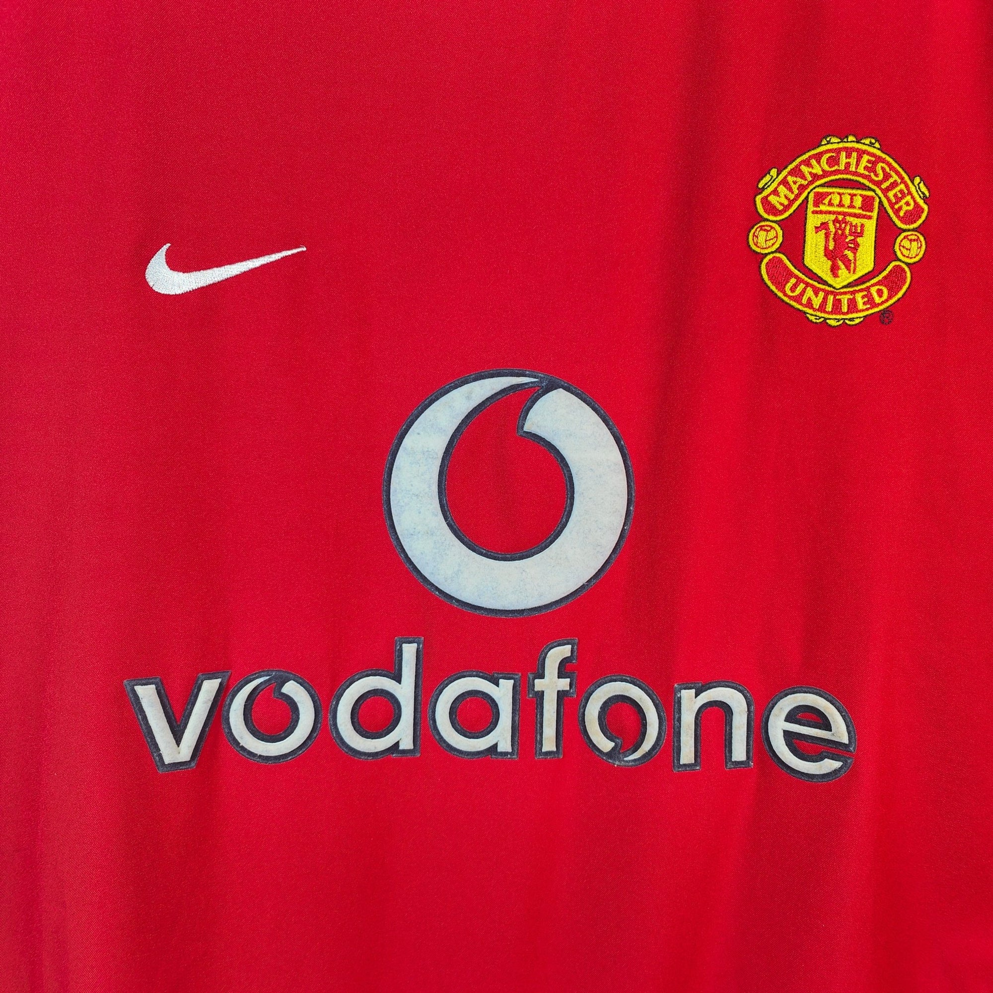 2002 - 04 Manchester United Home Shirt Ferdinand 5 - 8.5/10 - (M) - Eternal Pitch