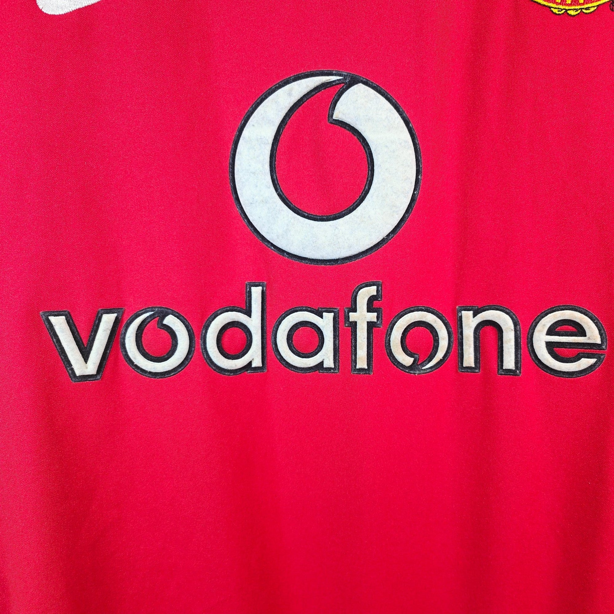 2002 - 04 Manchester United Home Shirt Ferdinand 5 - 8.5/10 - (M) - Eternal Pitch