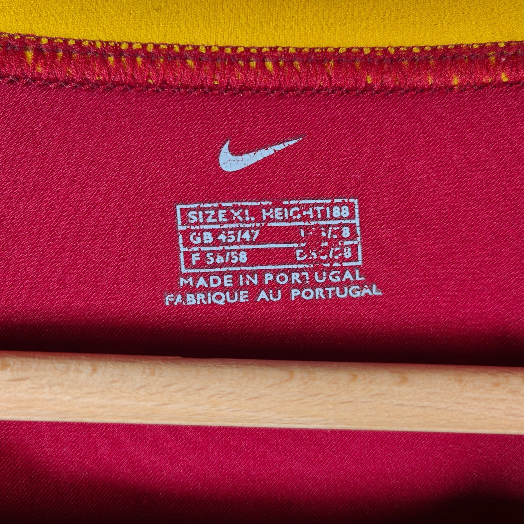 2002 - 04 Portugal Home Shirt Figo 7 - 9.5/10 - (XL) - Eternal Pitch