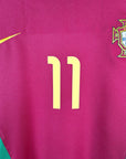 2002 - 04 Portugal Home Shirt Ronaldo 11 - 9/10 - (S) - Eternal Pitch