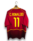 2002 - 04 Portugal Home Shirt Ronaldo 11 - 9.5/10 - (XL) - Eternal Pitch