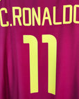 2002 - 04 Portugal Home Shirt Ronaldo 11 - 9.5/10 - (XL) - Eternal Pitch