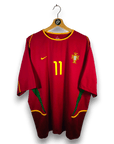 2002 - 04 Portugal Home Shirt Ronaldo 11 - 9.5/10 - (XL) - Eternal Pitch