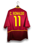 2002 - 04 Portugal Home Shirt Ronaldo 11 - 9.5/10 - (XXL) - Eternal Pitch
