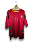 2002 - 04 Portugal Home Shirt Ronaldo 11 - 9.5/10 - (XXL) - Eternal Pitch