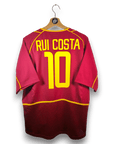 2002 - 04 Portugal Home Shirt Rui Costa 10 - 9/10 - (M) - Eternal Pitch
