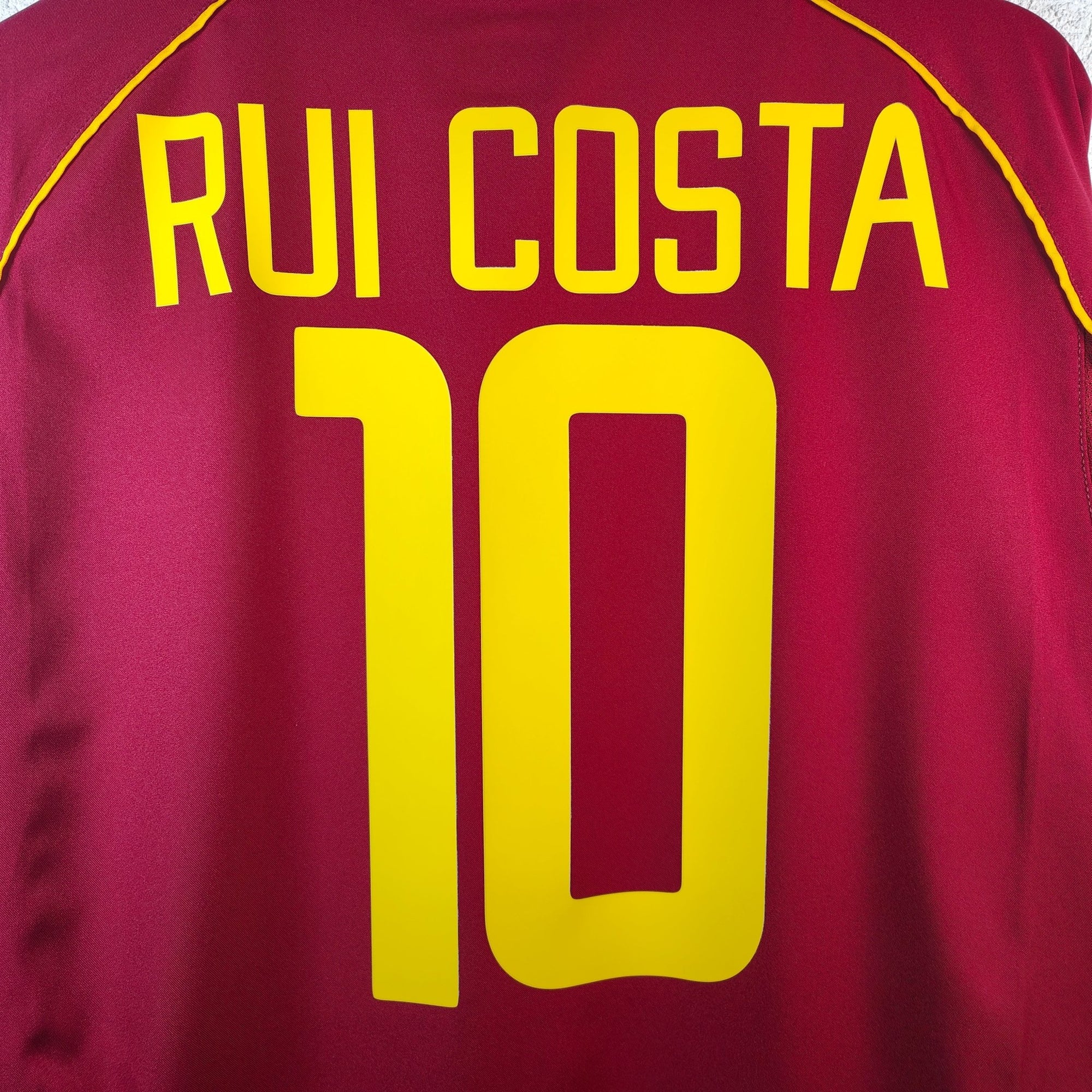 2002 - 04 Portugal Home Shirt Rui Costa 10 - 9/10 - (M) - Eternal Pitch