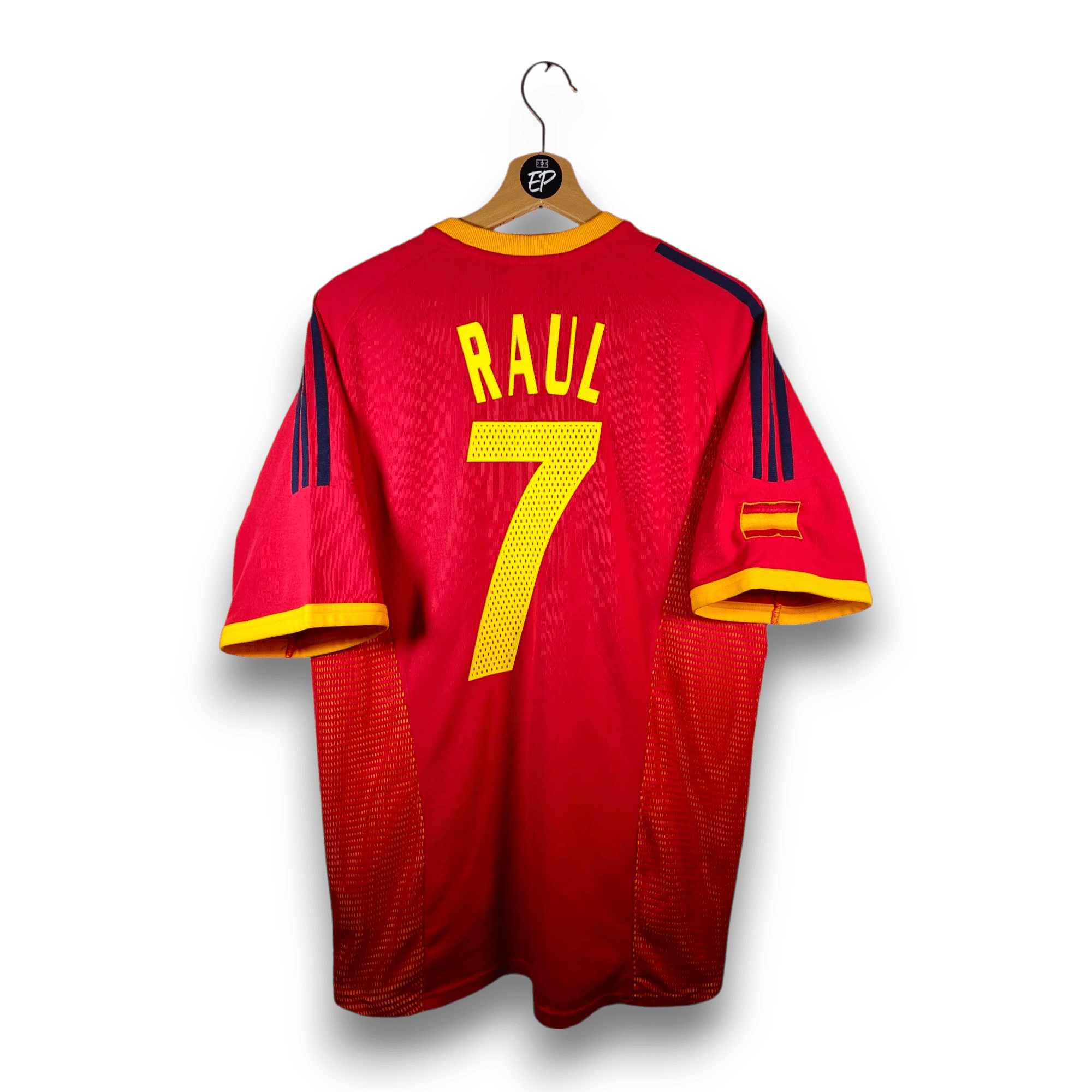 2002 - 04 Spain Home Shirt Raul 7 - 8.5/10 - (L) - Eternal Pitch