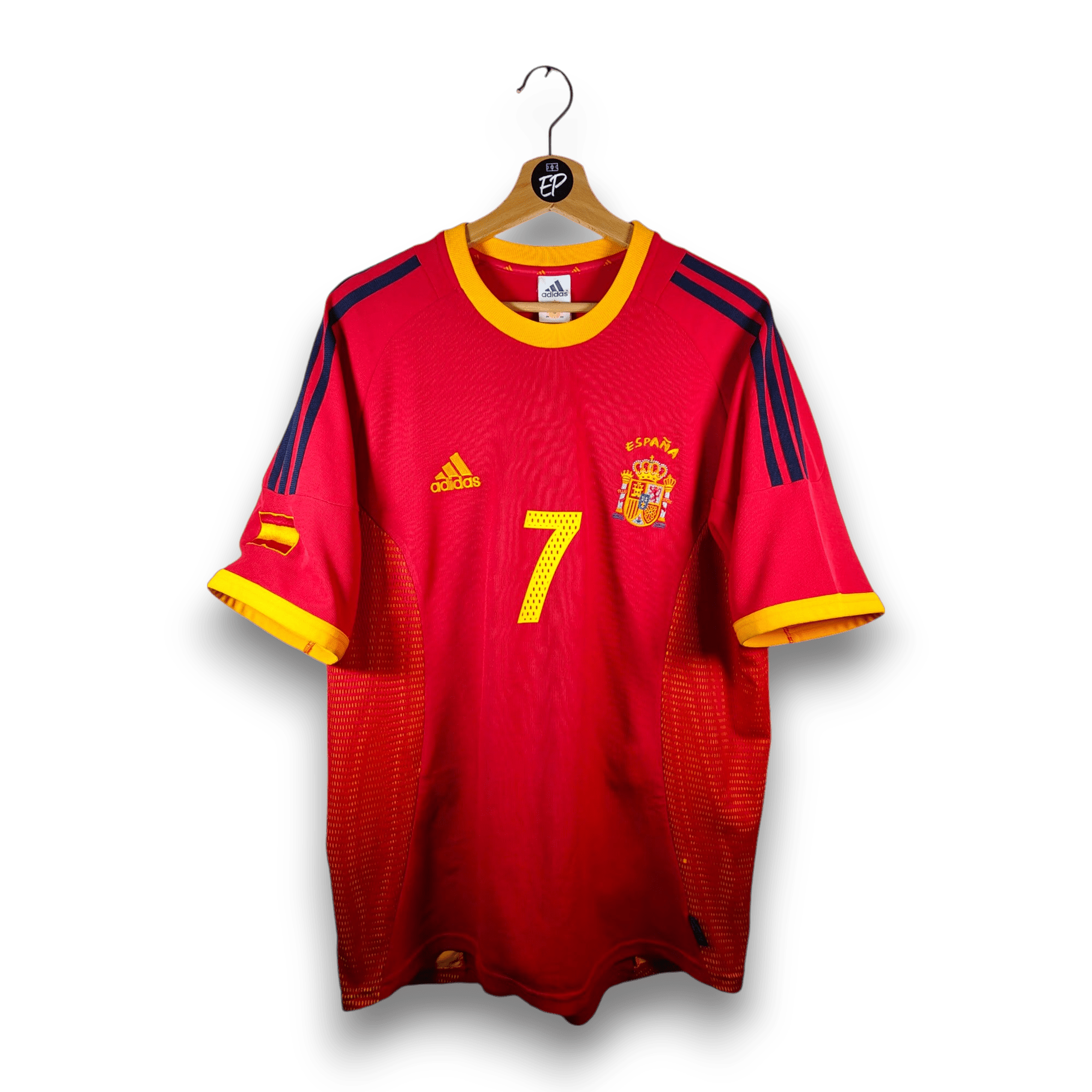 2002 - 04 Spain Home Shirt Raul 7 - 8.5/10 - (L) - Eternal Pitch