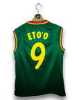 2002 Cameroon Home Shirt Eto'o 9 - 8.5/10 - (L) - Eternal Pitch