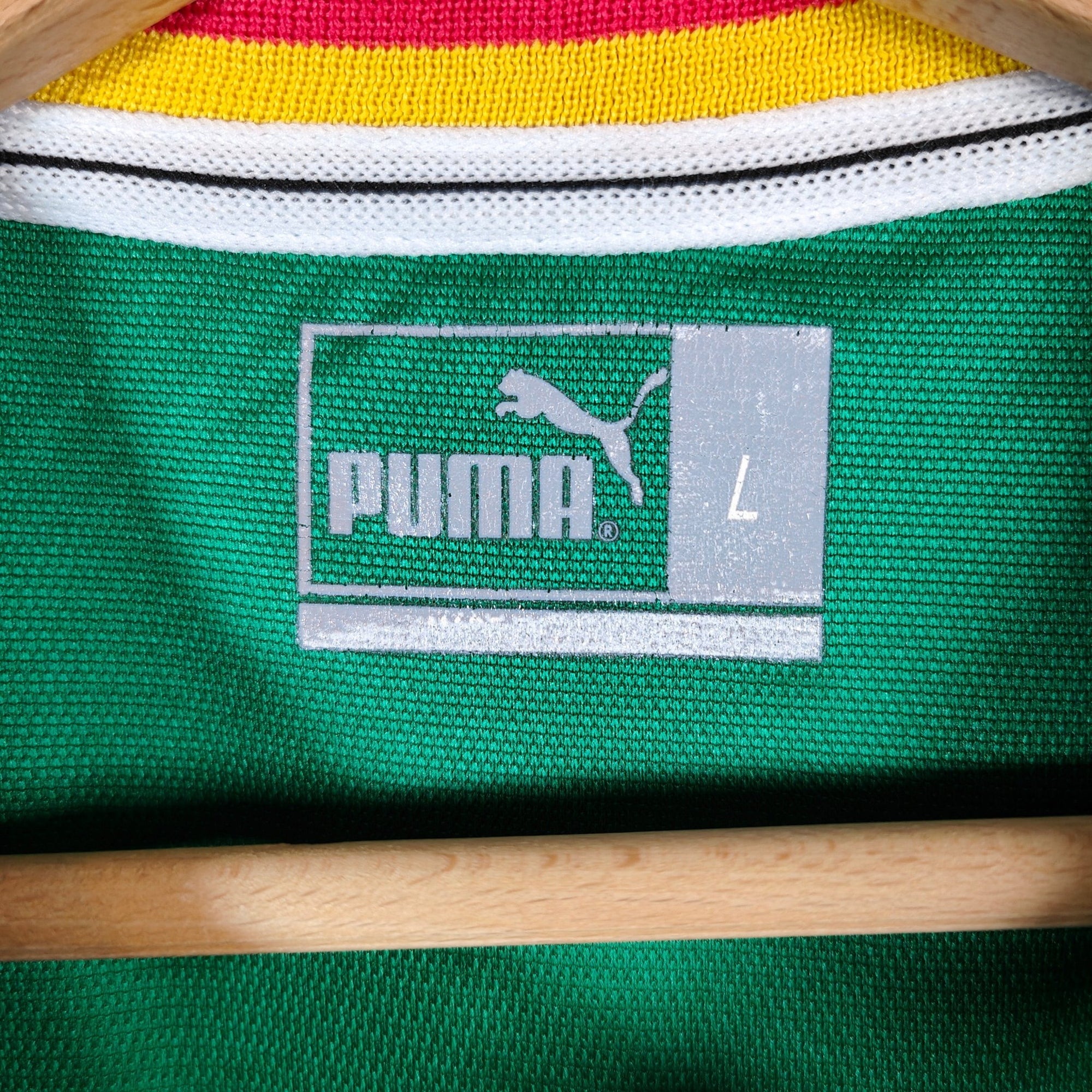 2002 Cameroon Home Shirt Eto&#39;o 9 - 8.5/10 - (L) - Eternal Pitch