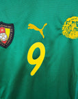 2002 Cameroon Home Shirt Eto'o 9 - 8.5/10 - (L) - Eternal Pitch