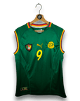2002 Cameroon Home Shirt Eto'o 9 - 8.5/10 - (L) - Eternal Pitch