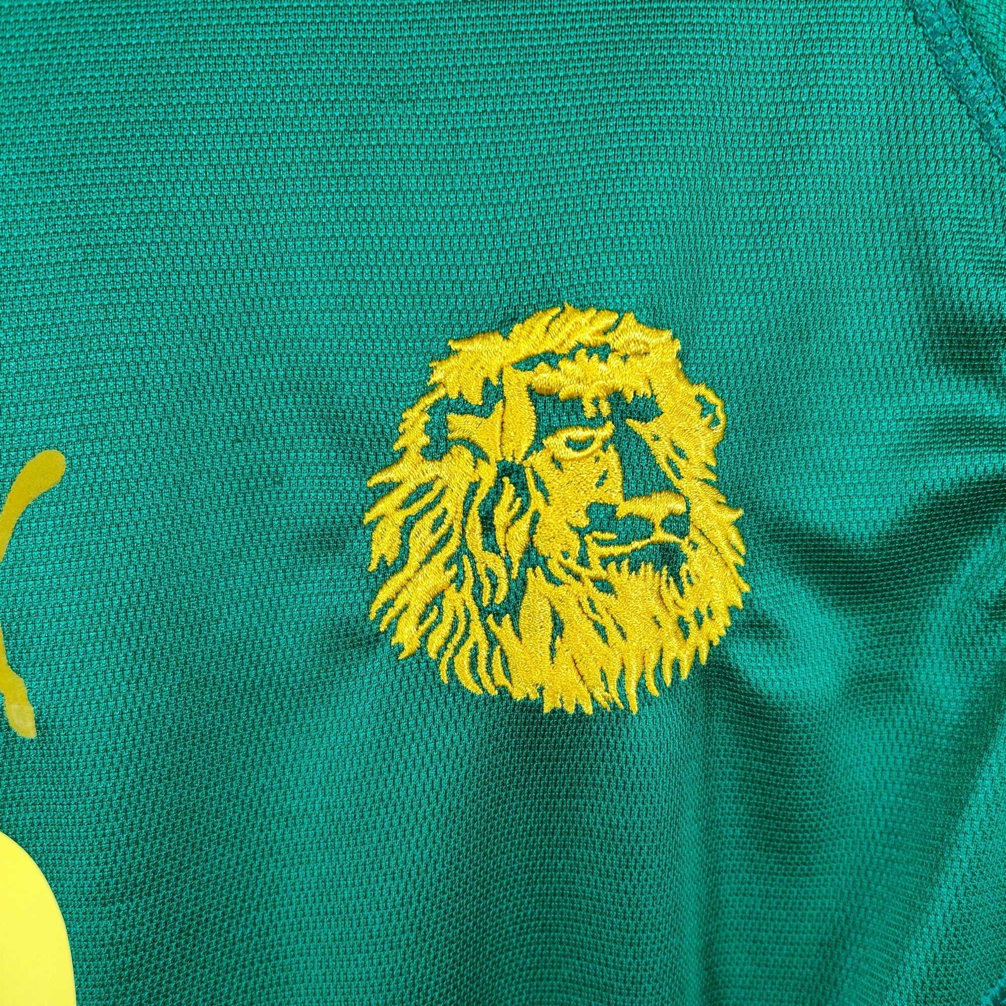 2002 Cameroon Home Shirt Eto&#39;o 9 - 8.5/10 - (L) - Eternal Pitch