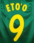 2002 Cameroon Home Shirt Eto'o 9 - 8.5/10 - (L) - Eternal Pitch
