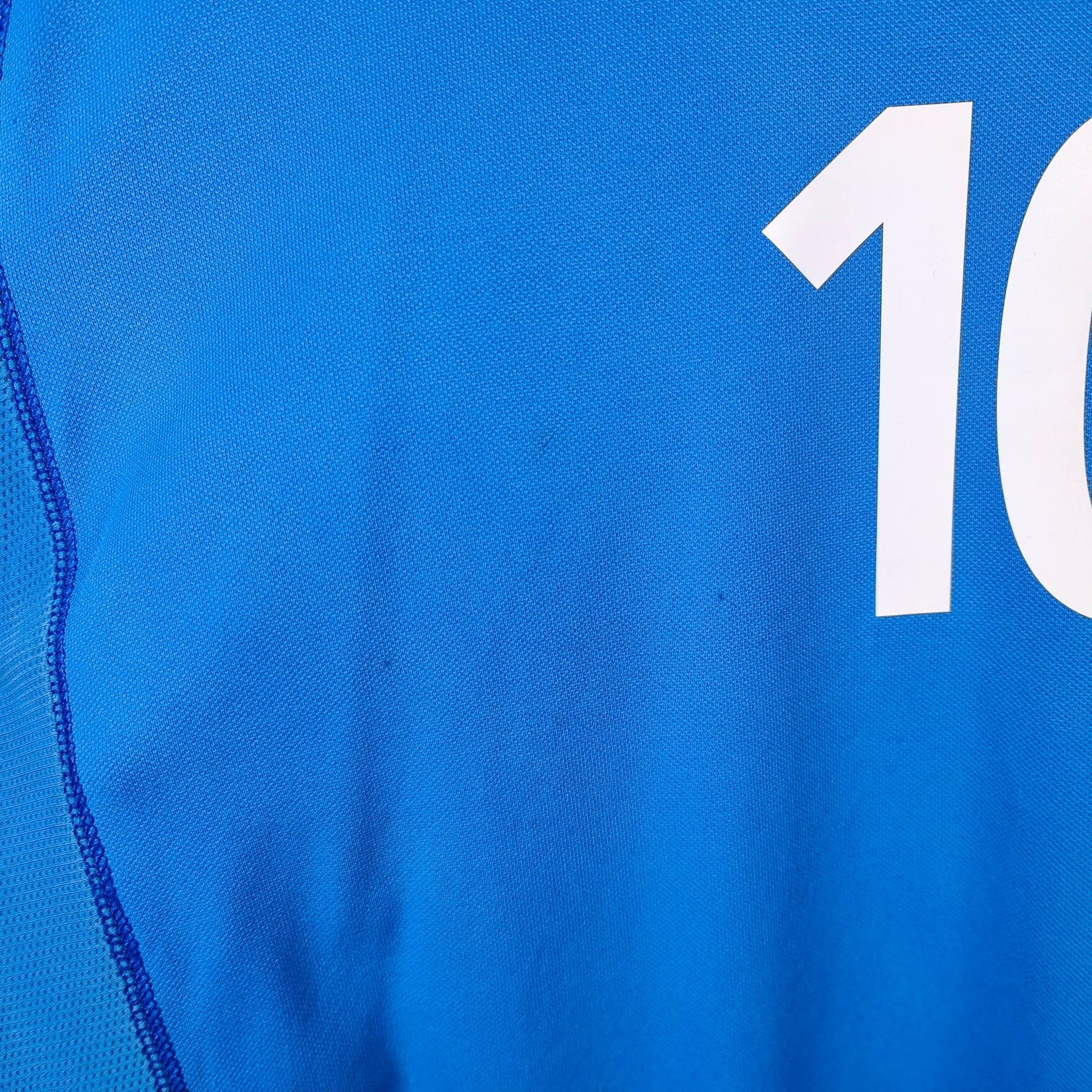 2002 Italy Home Shirt Totti 10 - 6.5/10 - (XL slim) - Eternal Pitch