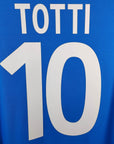2002 Italy Home Shirt Totti 10 - 6.5/10 - (XL slim) - Eternal Pitch