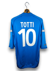 2002 Italy Home Shirt Totti 10 - 6.5/10 - (XL slim) - Eternal Pitch