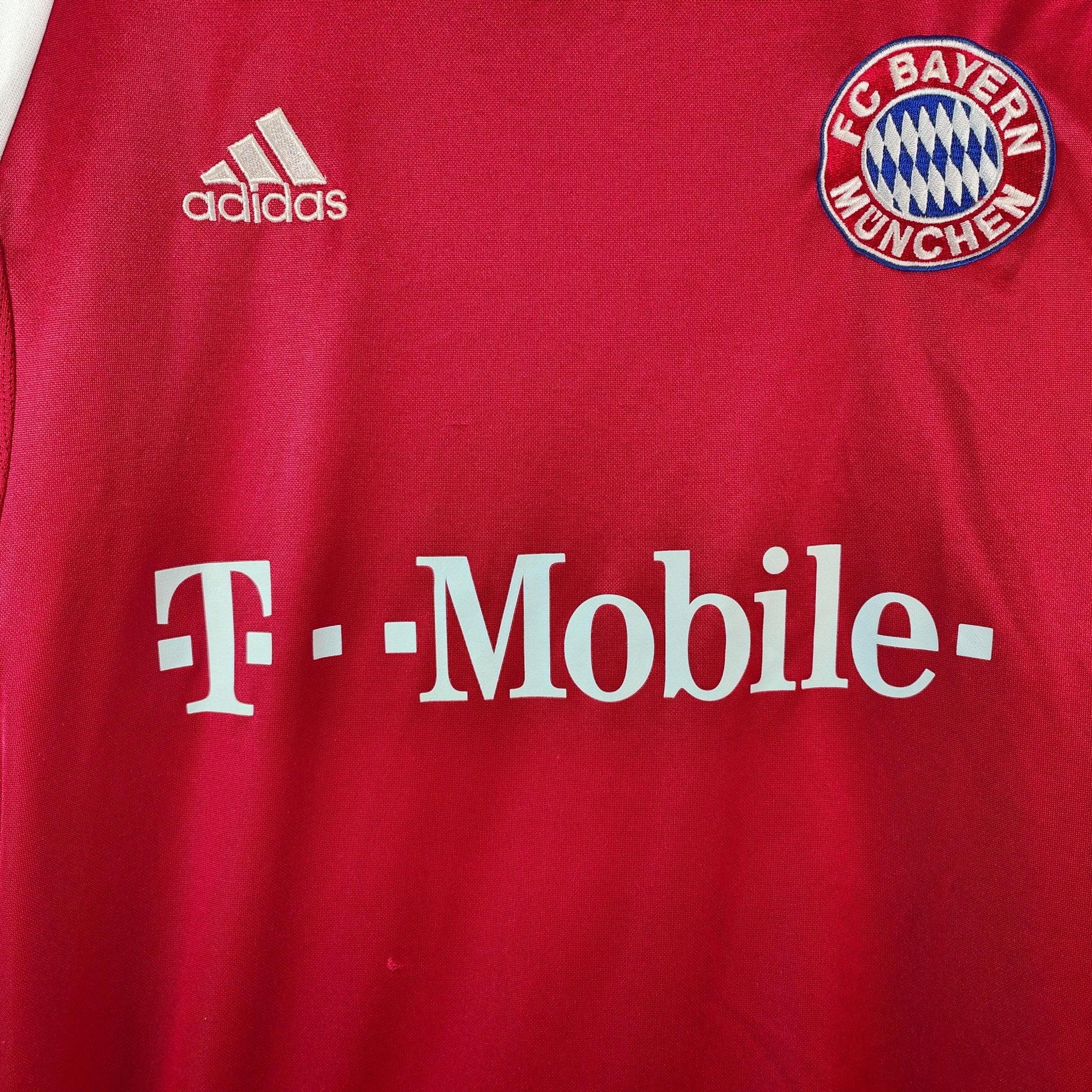 2003-04 Bayern Munich Home Shirt Ballack #13 - 7/10 - (M