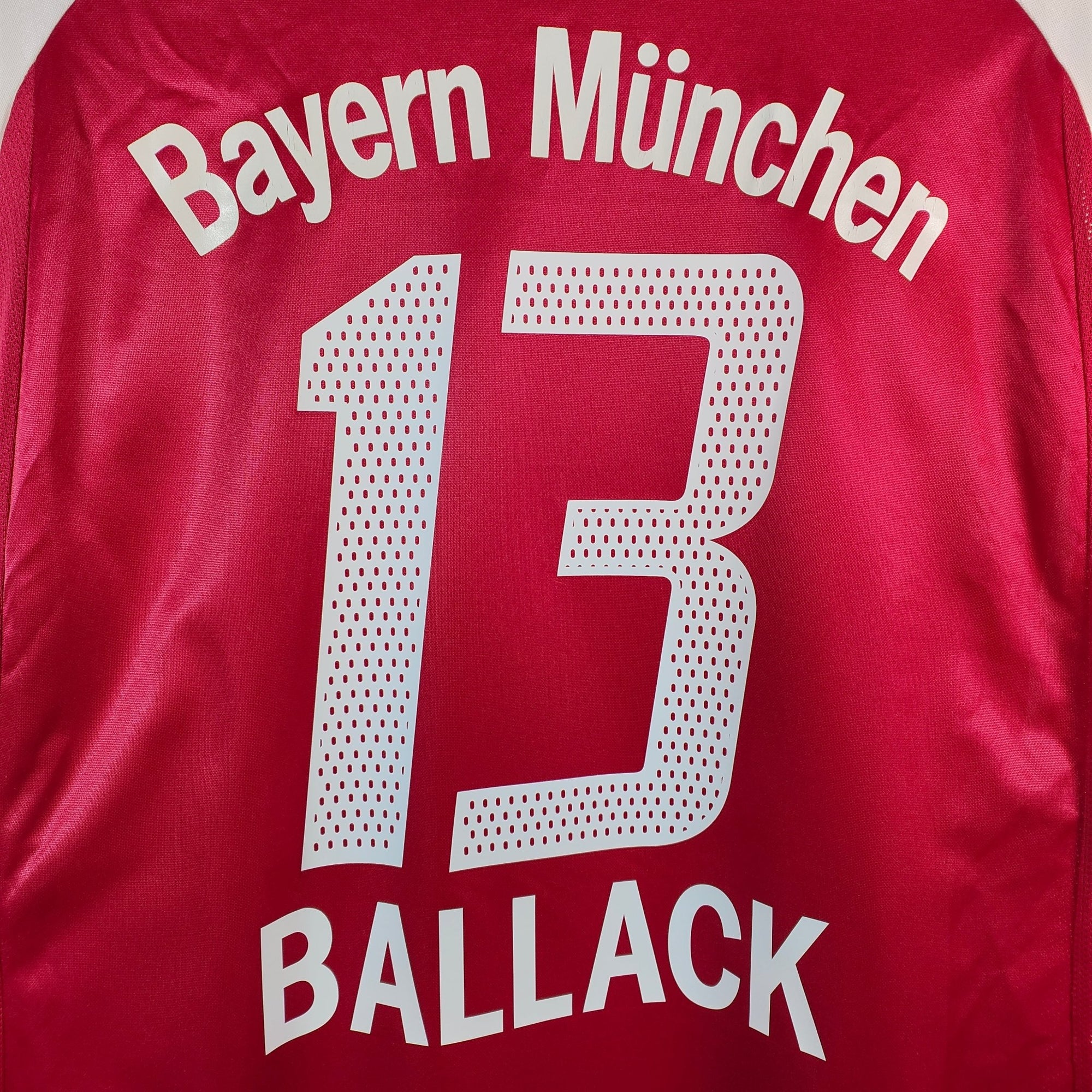 2003 - 04 Bayern Munich Home Shirt Ballack 13 - 8.5/10 - (XL) - Eternal Pitch