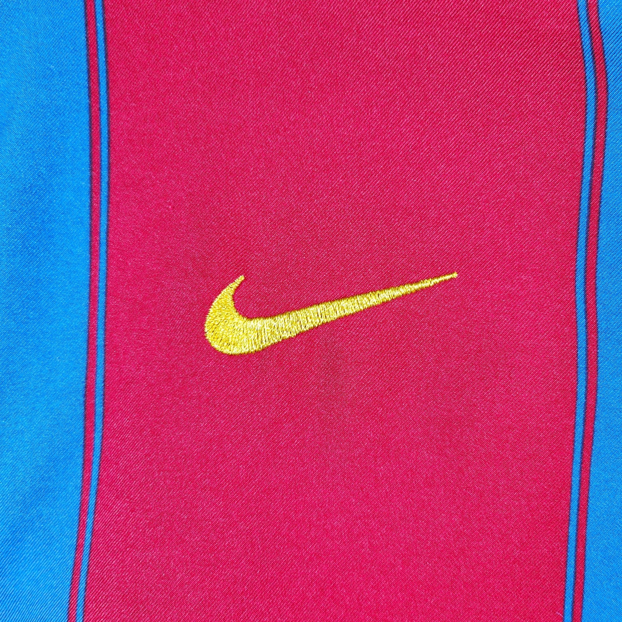 2003 - 04 FC Barcelona Home Shirt Ronaldinho 10 - 9/10 - (M) - Eternal Pitch
