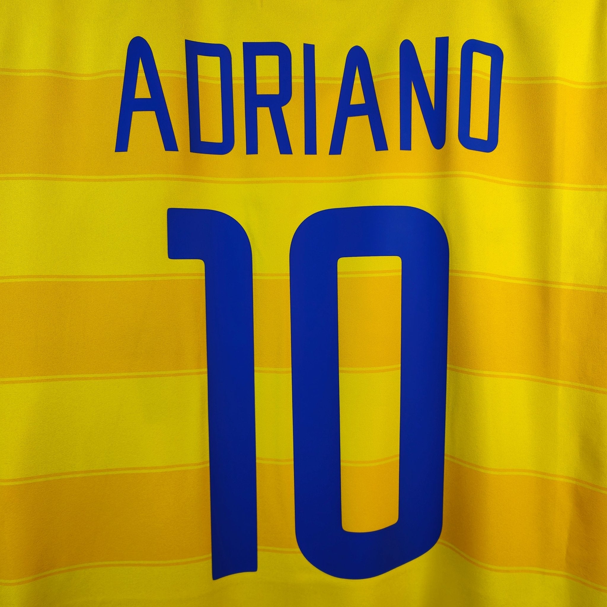 2003-04 Inter Milan Away Shirt Adriano #10 - 9/10 - (XL) – 112664