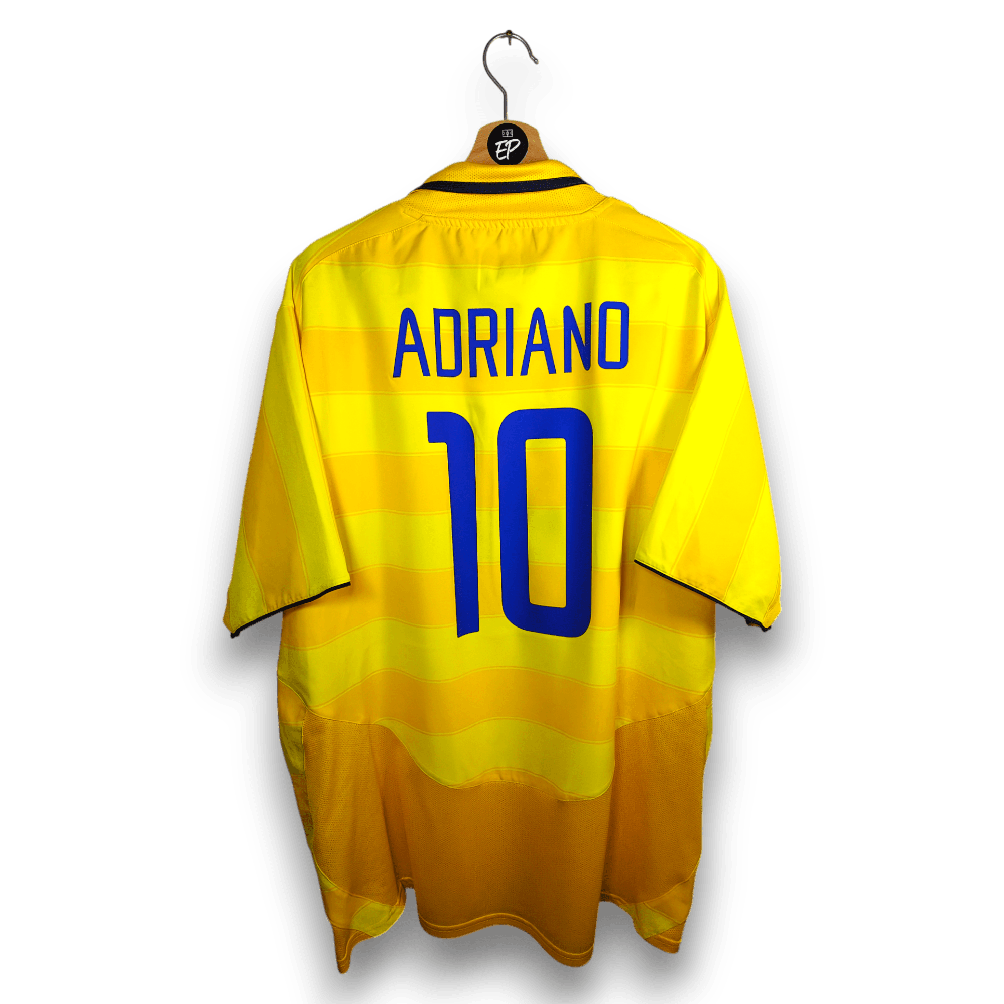2003 - 04 Inter Milan Away Shirt Adriano 10 - 9/10 - (XL) - Eternal Pitch