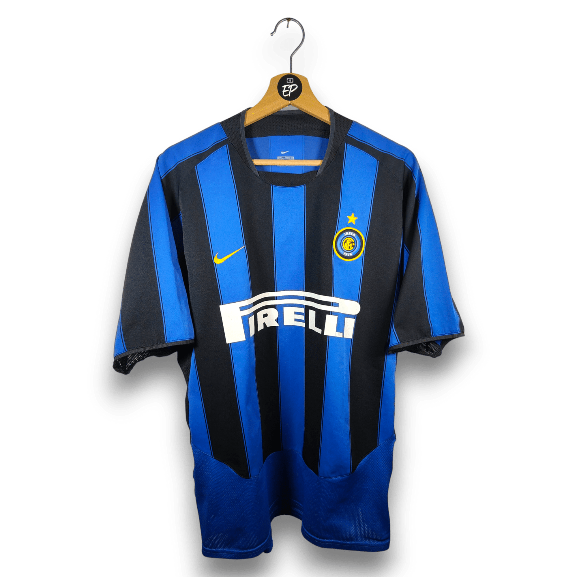 2003 - 04 Inter Milan Home Shirt Adriano 10 - 8.5/10 - (L) - Eternal Pitch