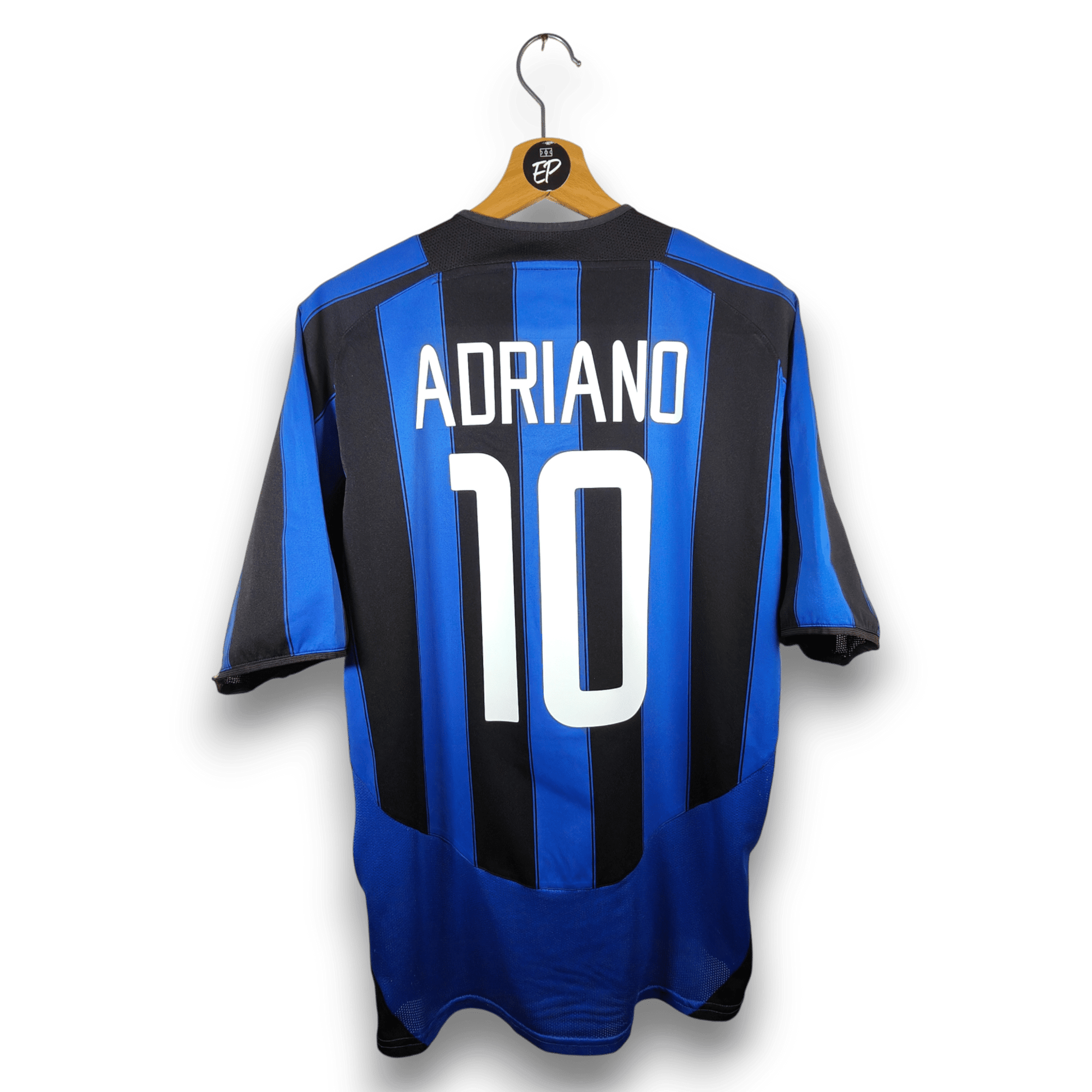 2003 - 04 Inter Milan Home Shirt Adriano 10 - 8.5/10 - (L) - Eternal Pitch