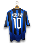 2003 - 04 Inter Milan Home Shirt Adriano 10 - 8.5/10 - (L) - Eternal Pitch