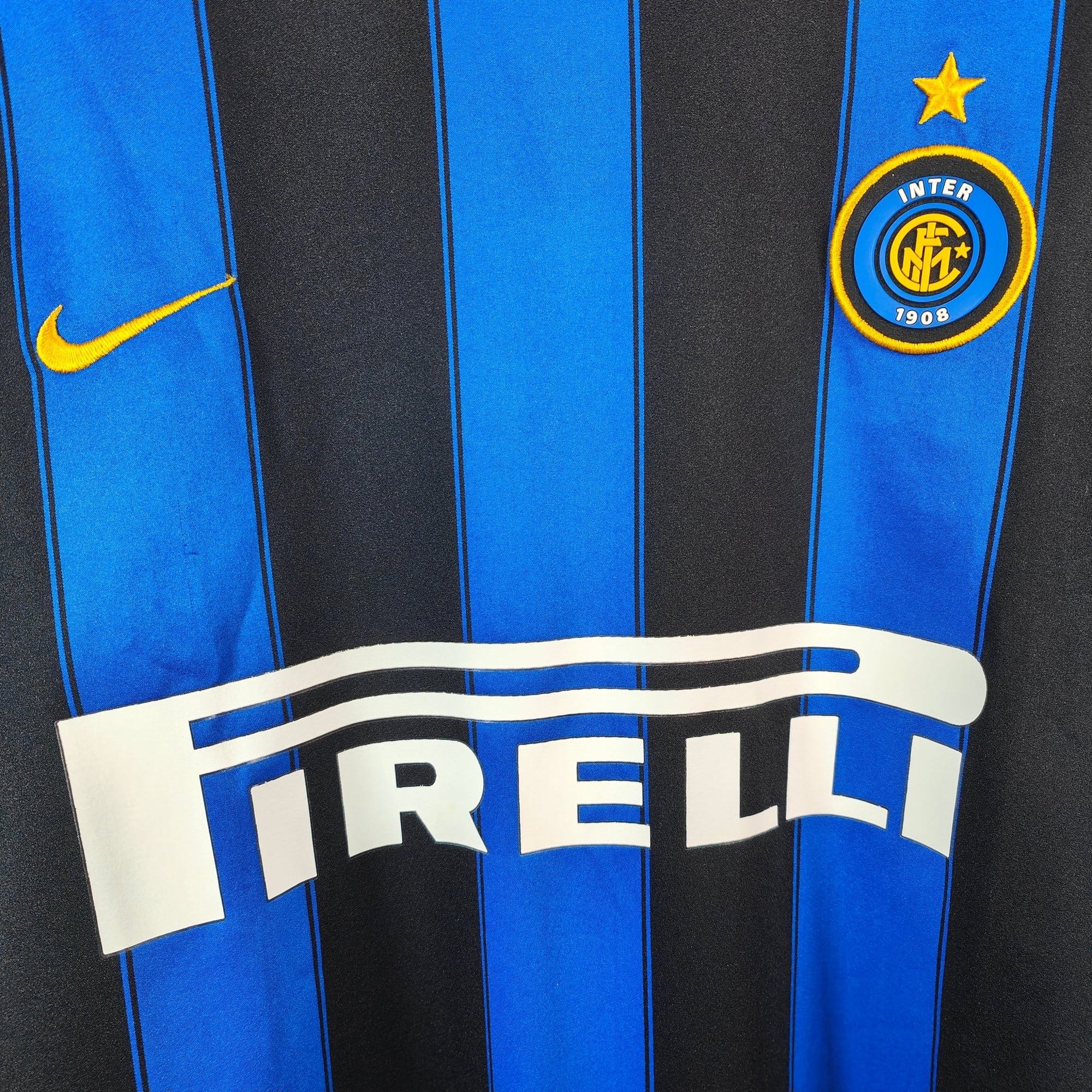 2003 - 04 Inter Milan Home Shirt Adriano 10 - 8.5/10 - (M) - Eternal Pitch