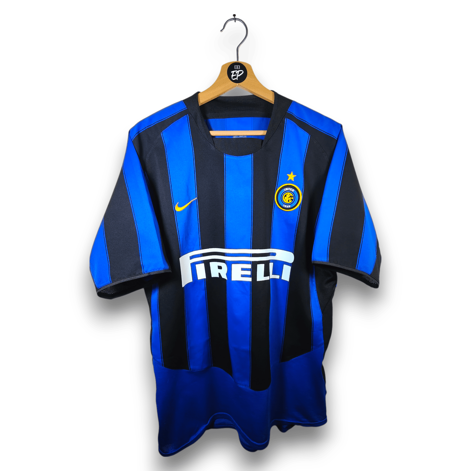2003 - 04 Inter Milan Home Shirt Adriano 10 - 8.5/10 - (M) - Eternal Pitch