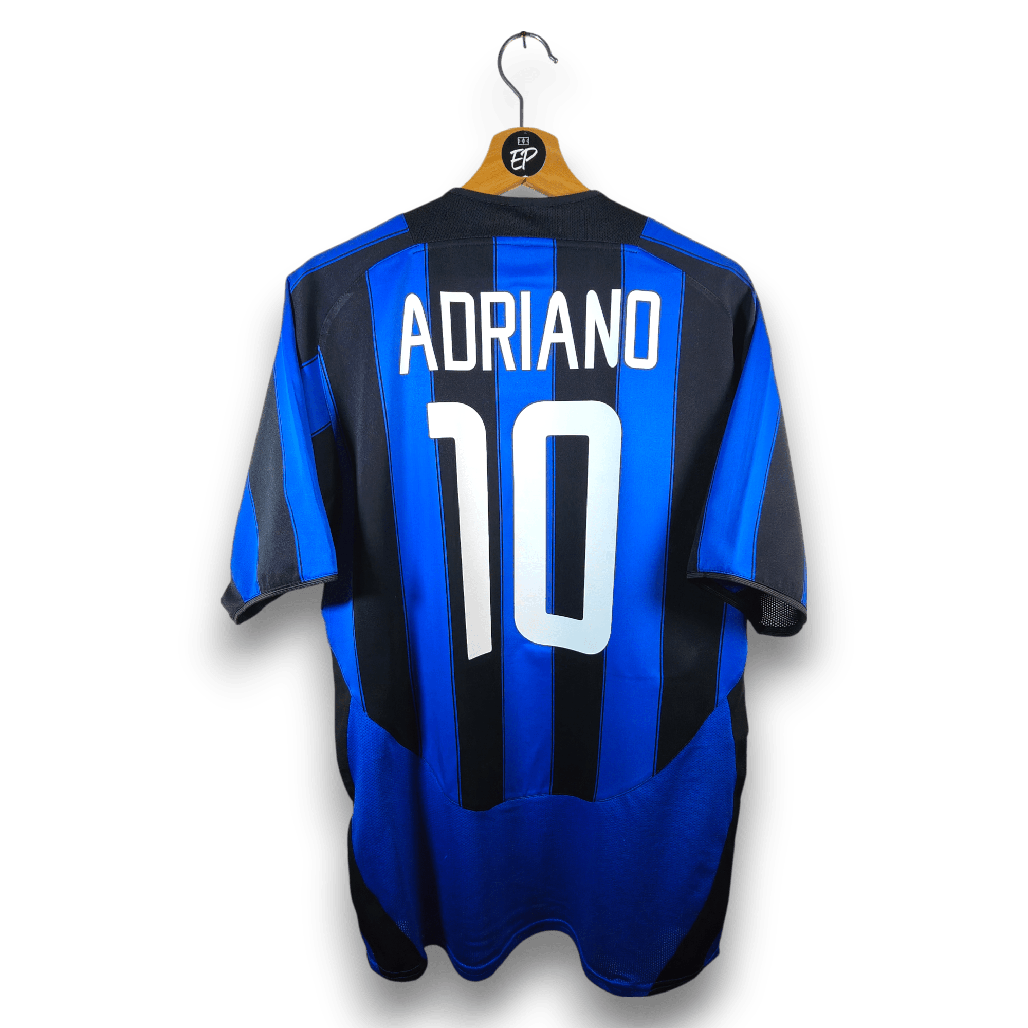 2003 - 04 Inter Milan Home Shirt Adriano 10 - 8.5/10 - (M) - Eternal Pitch