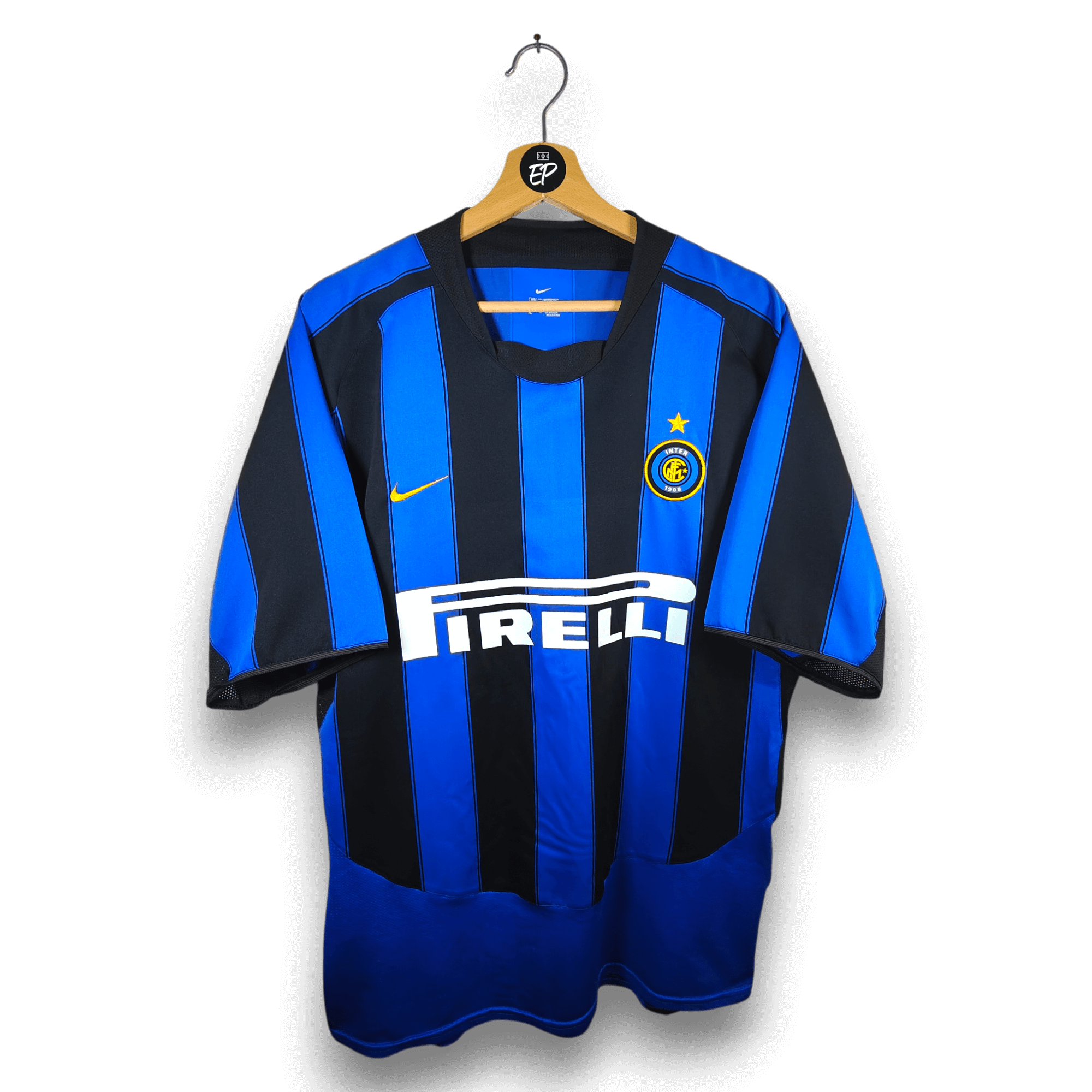 2003 - 04 Inter Milan Home Shirt Adriano 10 - 9/10 - (L) - Eternal Pitch