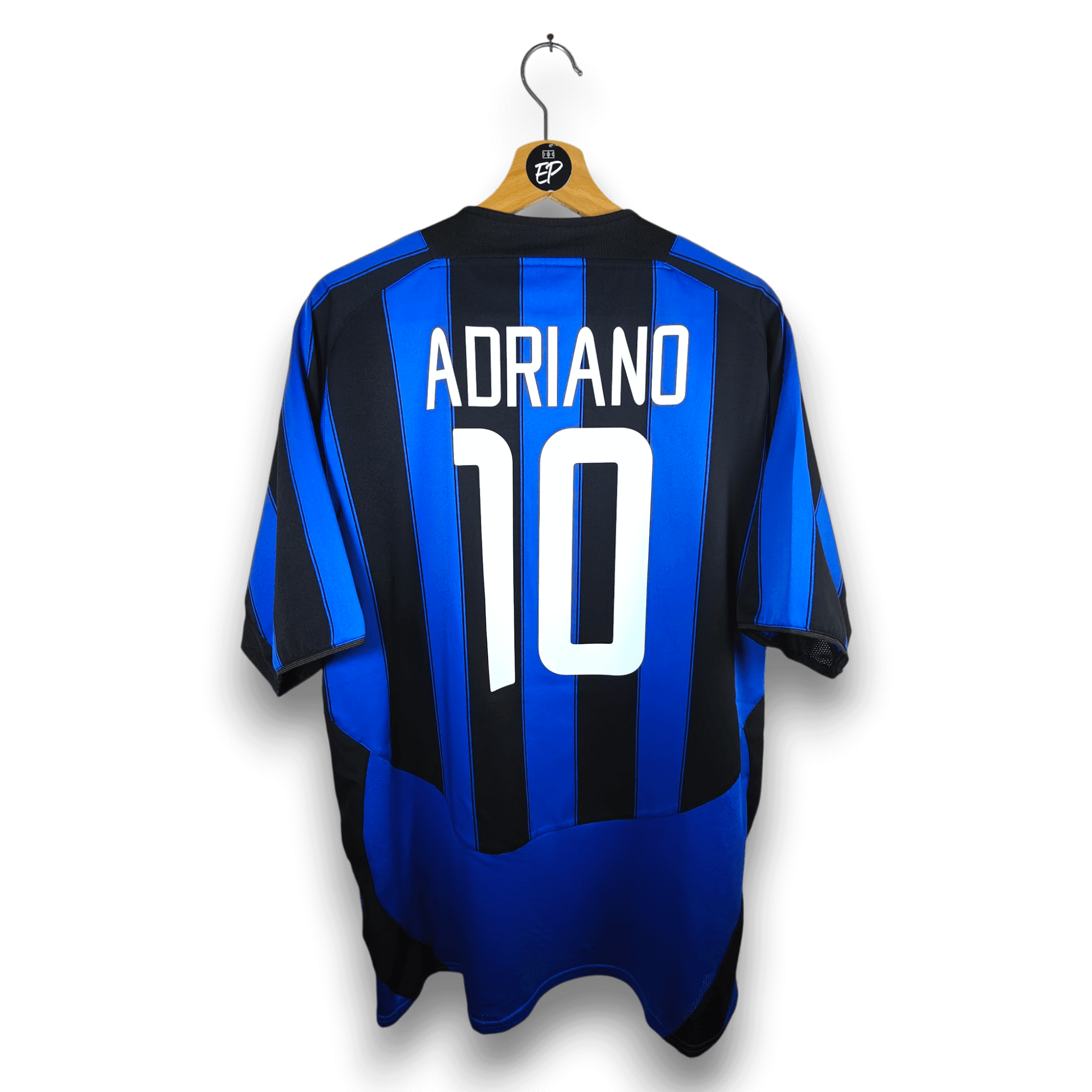 2003 - 04 Inter Milan Home Shirt Adriano 10 - 9/10 - (L) - Eternal Pitch
