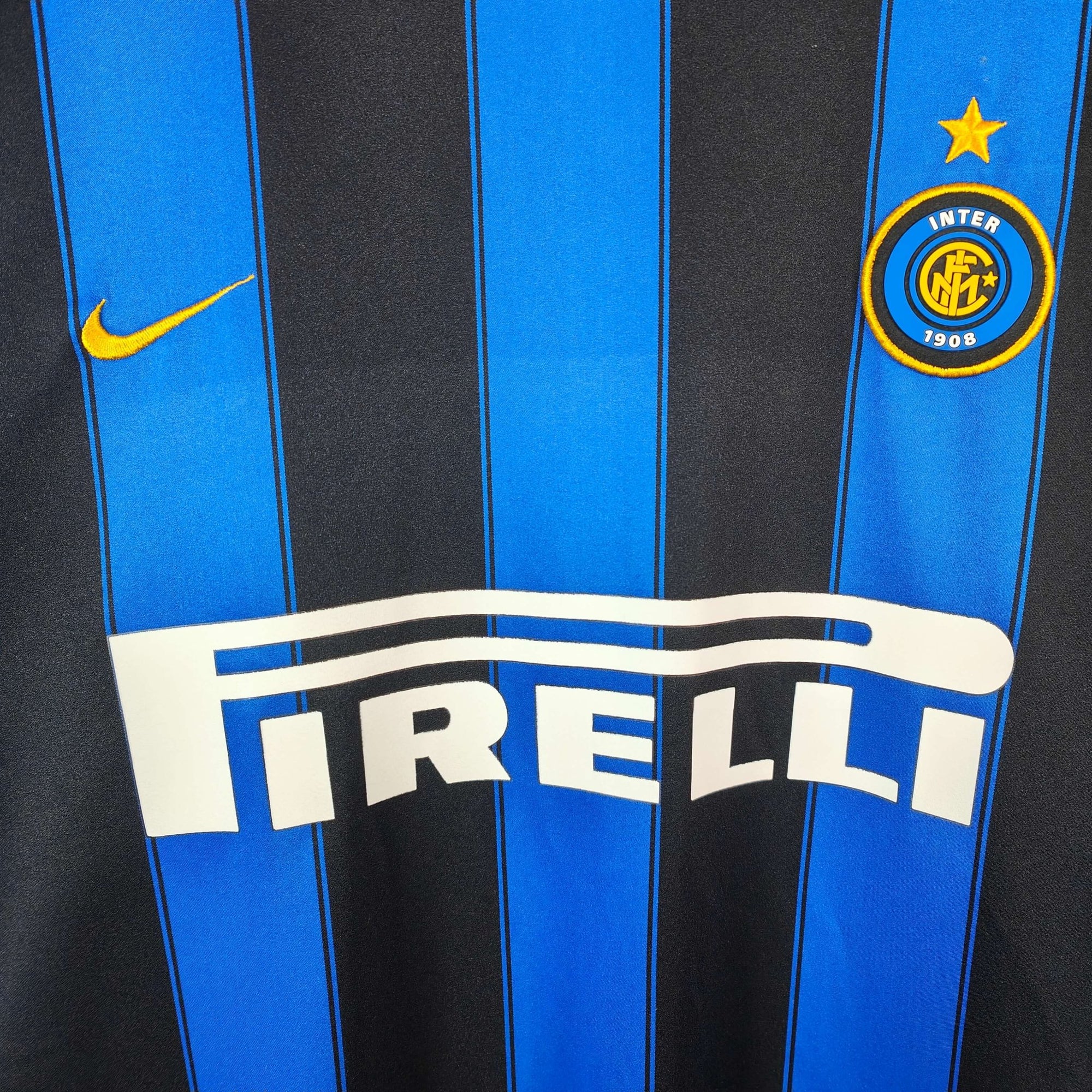 2003 - 04 Inter Milan Home Shirt Adriano 10 - 9/10 - (L) - Eternal Pitch