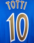 2003 - 04 Italy Home Shirt Totti 10 - 9/10 - (XXL) - Eternal Pitch