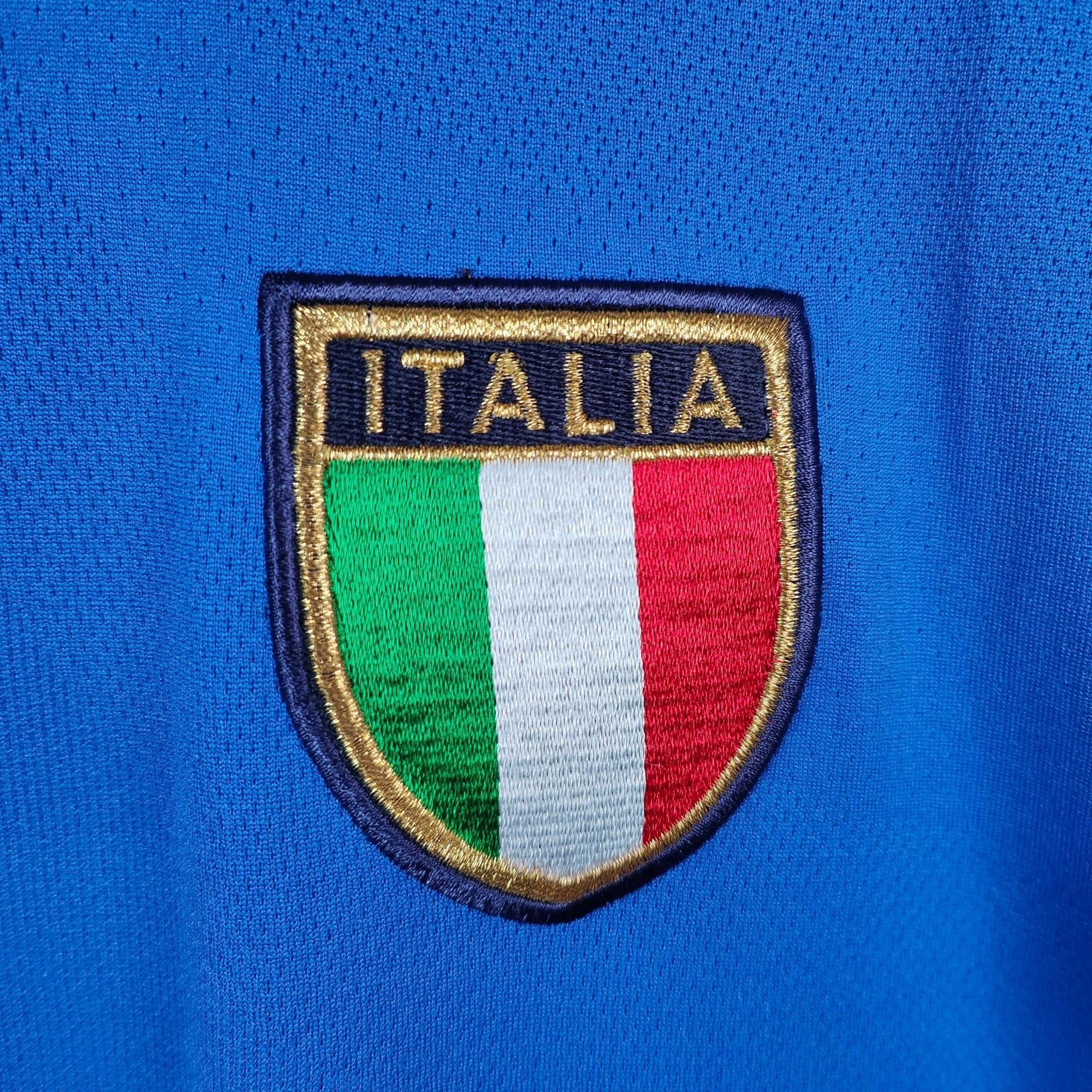 2003 - 04 Italy Player Version Home Shirt Totti LS 10 - 9/10 - (XL) - Eternal Pitch