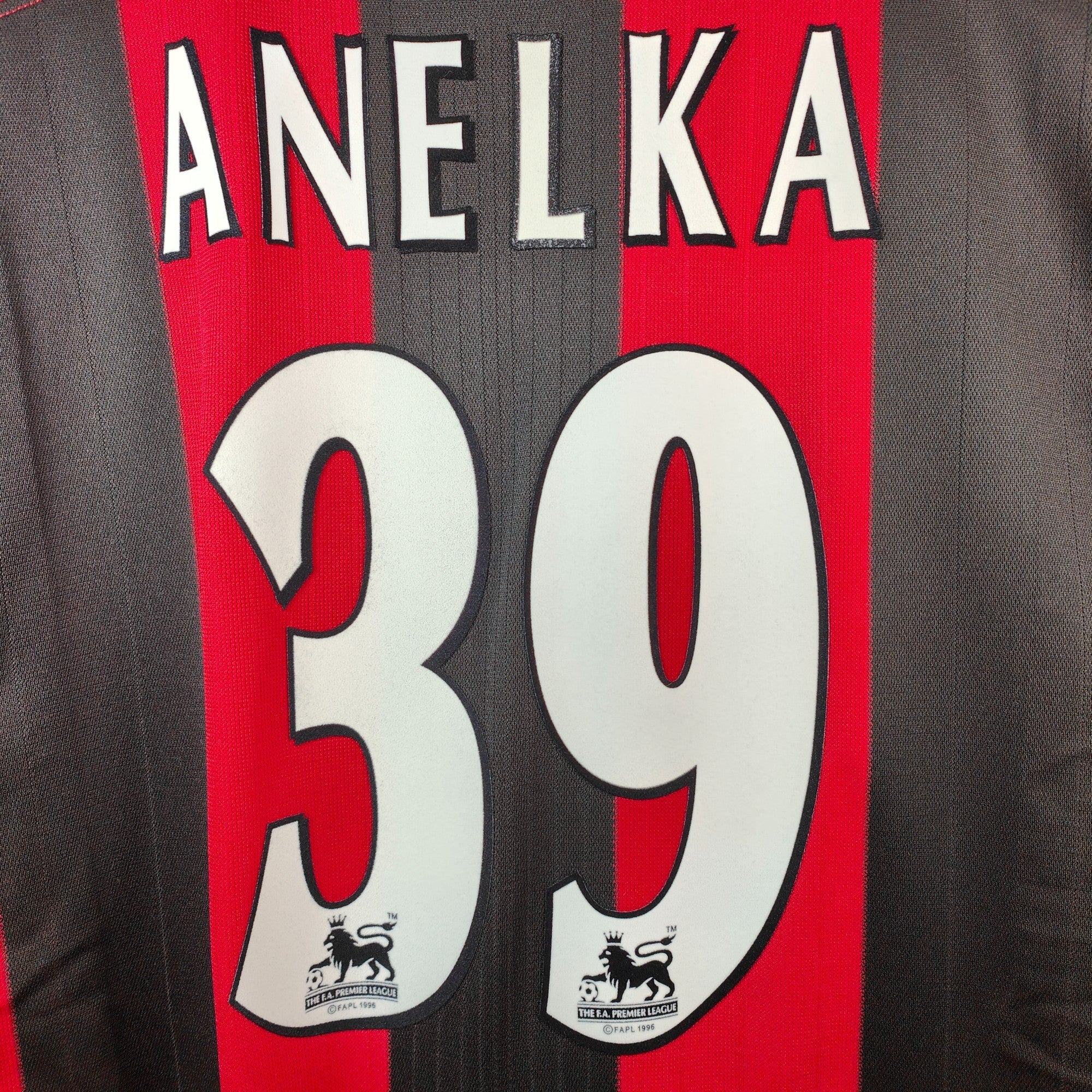 2003 - 04 Manchester City Away Shirt Anelka 39 - 9/10 - (L) - Eternal Pitch